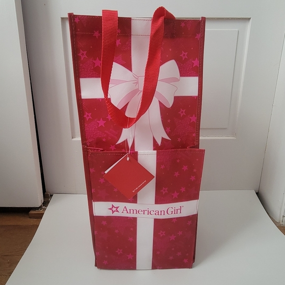 American Girl NWT Reusable Gift Bag with pocket. - Picture 3 of 7